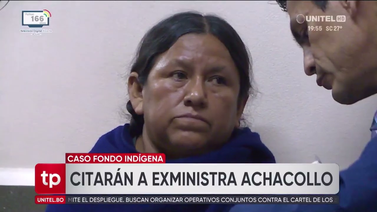 Caso Fondo Indígena: Fiscalía convocará a declarar a exministra Nemesia Achacollo