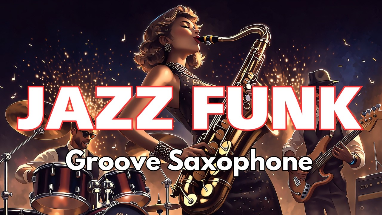 Jazz Funk / Saxophone / Groove 047 / music / work / study /【Playlist】