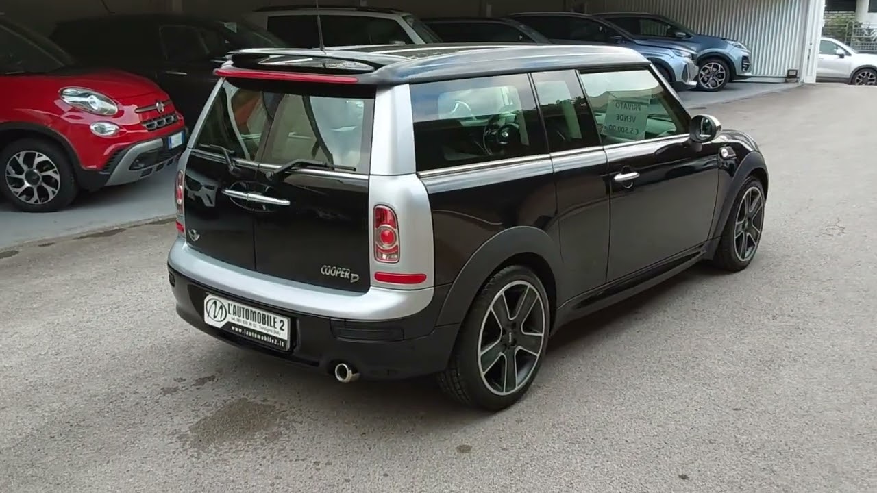 Mini Cooper D Clubman-1.600-110cv-Dieselcon fari bi-xeno- cerchi in lega controllo automatico clima!