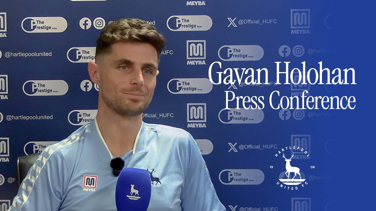 Gavan Holohan | Pre-Aldershot Town Press Conference