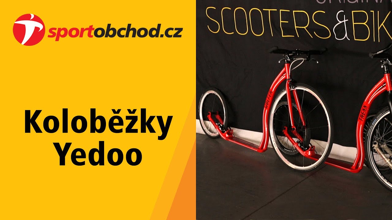 Koloběžky Yedoo – nové modely s hliníkovým rámem