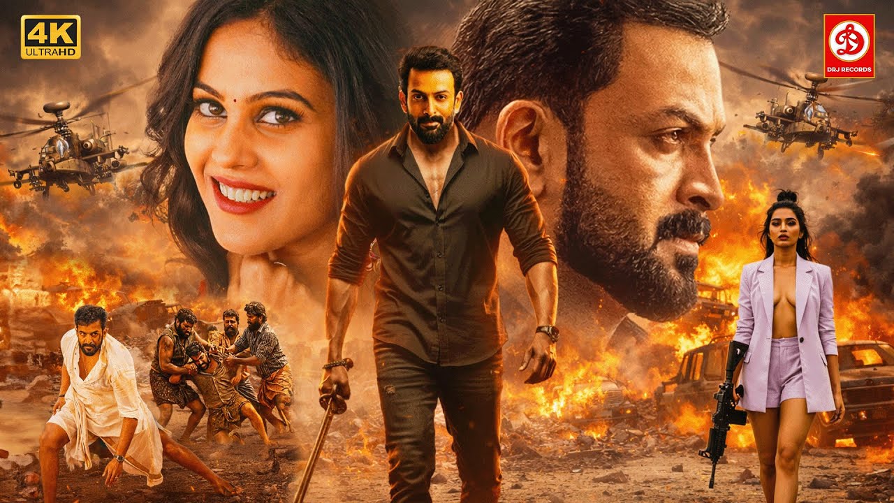 New Released South Indian Movie In Hindi | Action Blaster | Prithviraj Sukumaran,Chandini Sreedharan