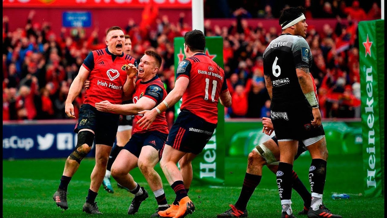 Andrew Conway Phenomenal Try - Munster vs. Toulon 2018 (HD)