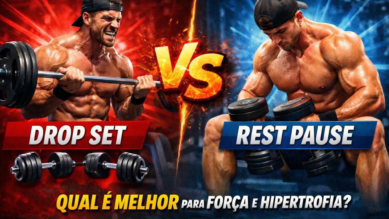 DROP SET OU REST PAUSE: QUAL MÉTODO REALMENTE FUNCIONA?
