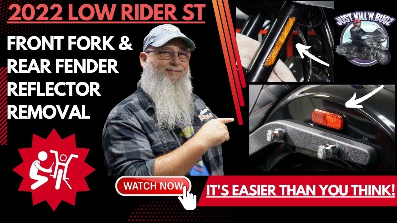 2022 Low Rider ST - Reflector Removal