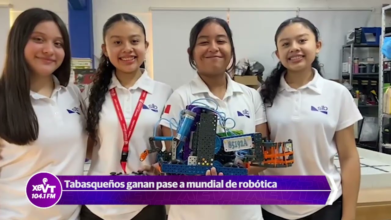 Tabasqueños ganan pase al Mundial de Robótica