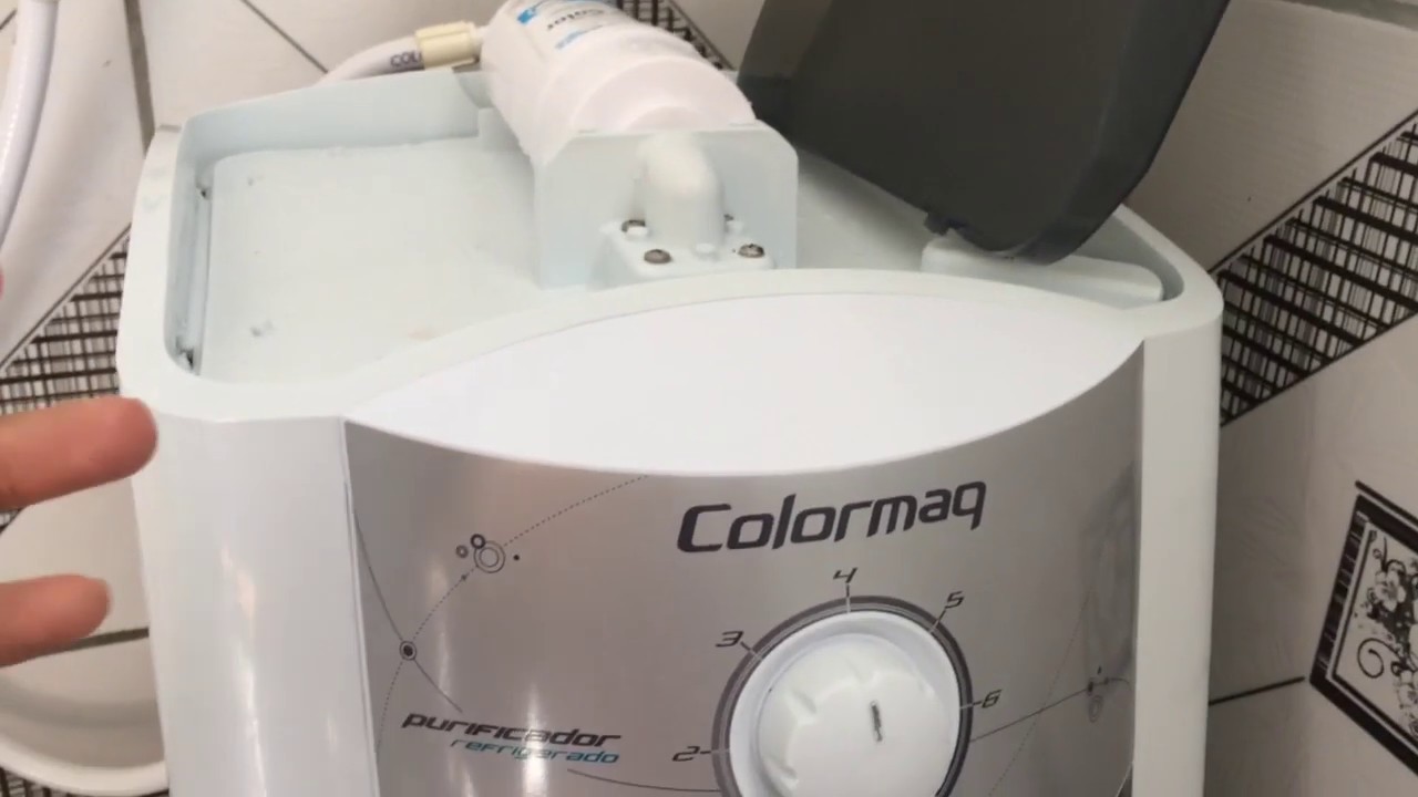 PURIFICADOR COLORMAQ VAZANDO TEM SOLUÇÃO