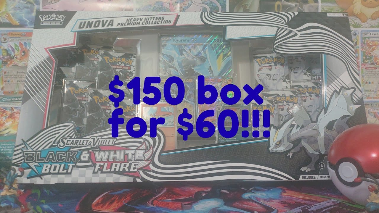 I Got This $150 Pokémon Box for ONLY $60! Unova Heavy Hitters Opening