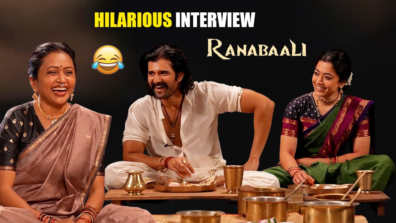 Ranabali Movie Team Hero Vijay DeveraKonda & Rashmika M Hilarious Interview With Anchor Suma | | BR