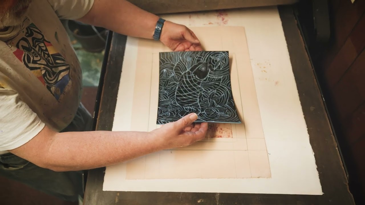 BLOCK PRINTING WITH CHARLES COLLINS