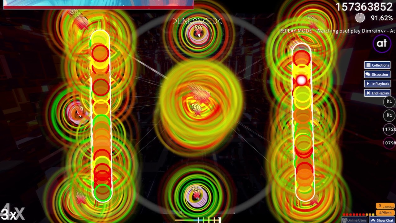 My Humanly Impossible osu! level  My PC vs The AI Who Will Give Up First?