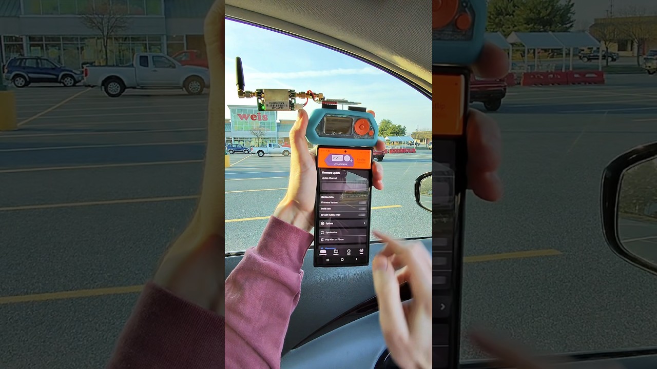 Flipper Zero Scanning Grocery Store Signals... And WOW!#electronics #tech #cartoontechgadgets
