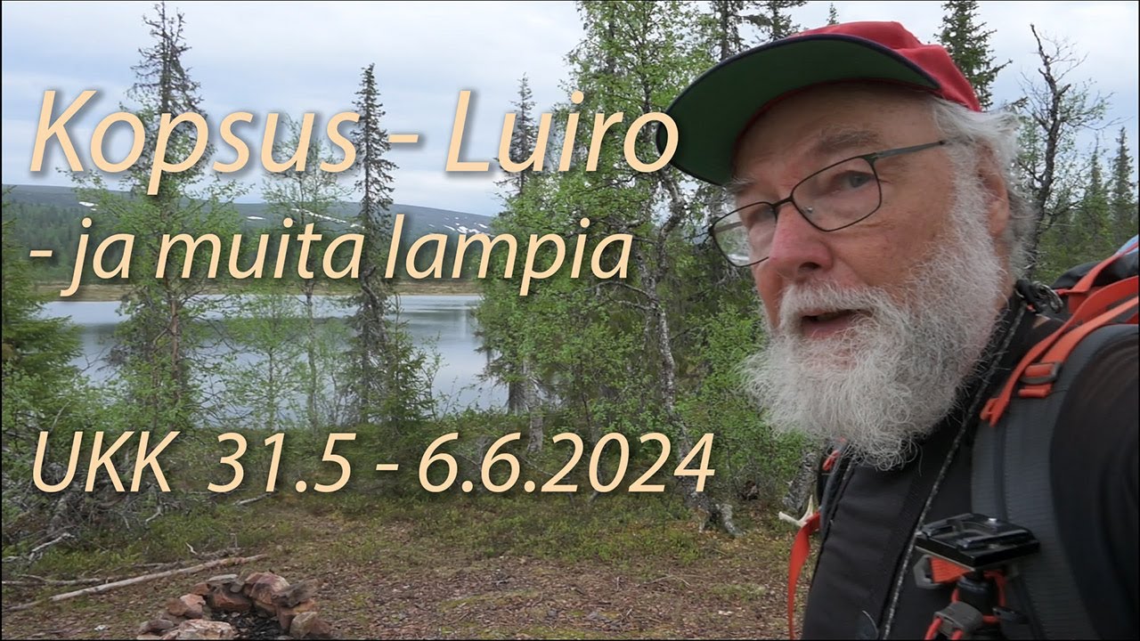 Kopsus- Luiro-ja muita Kekkospuiston lampia
