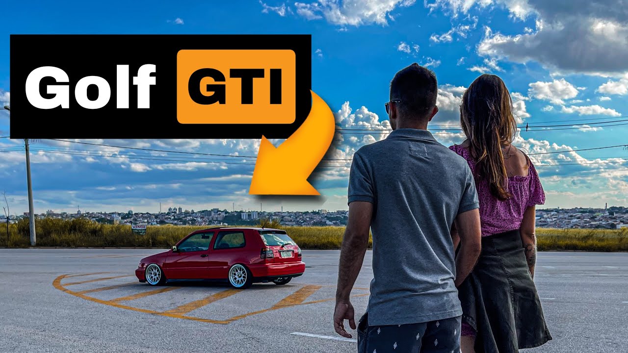 GOLF MK3 GTI 1995 REBAIXADO COM SUSPENS&Atilde;O A AR (4K)