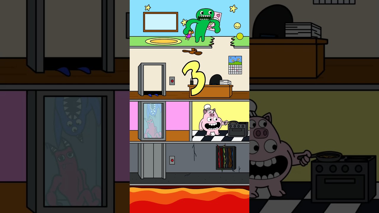👍 Like to Save the 📚 Garten of Banban House! (Cartoon Animation)