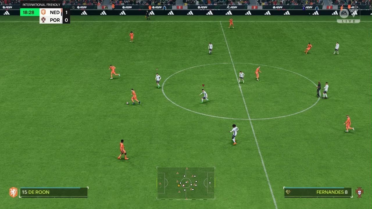 FC24 | Portugal vs Netherlands - A Rainy Showdown in Lisbon
