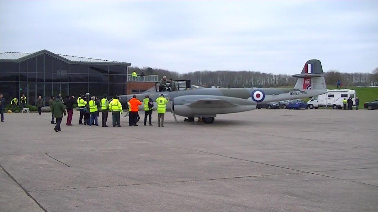 Last Flight of Gloster Meteor NF.11