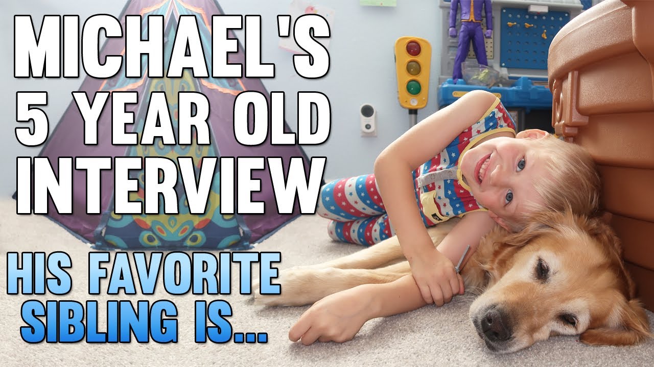 Michael's Birthday Interview - Favorite Sibling Reveal!!