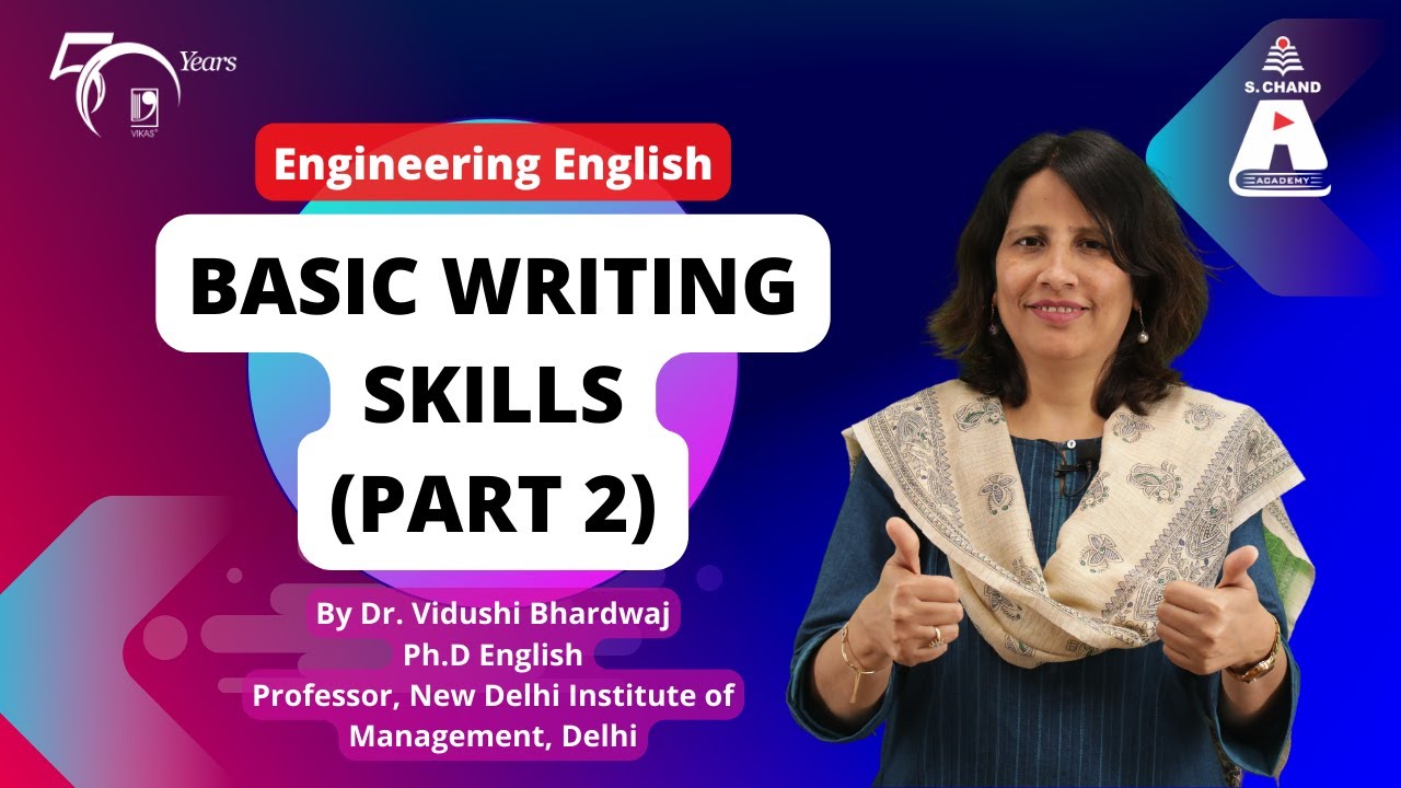 Basic Writing Skills (Part 2) | Engineering English | S Chand Academy