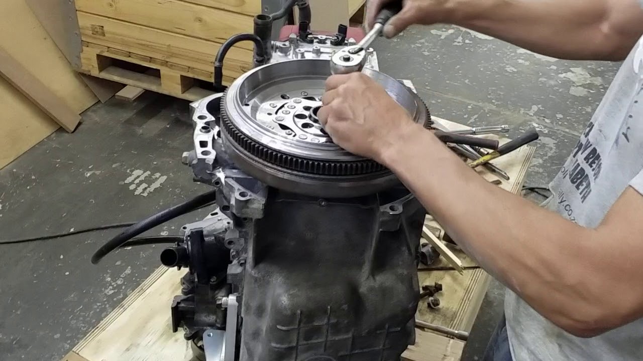 part2 DQ500 awd to kseries  adapter kit installation