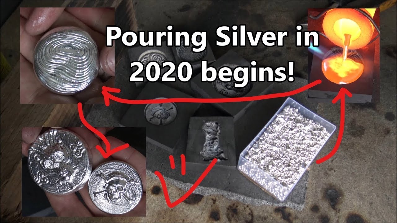 Join me as I pour the first pieces of Hand Poured Silver for 2020!