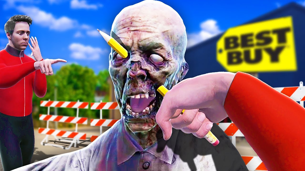Zombies ATTACK Best Buy (Bonelab VR Mods)