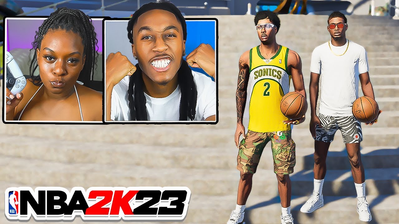 Playing W/ My GIRLFRIEND Until We LOSE In NBA 2k23