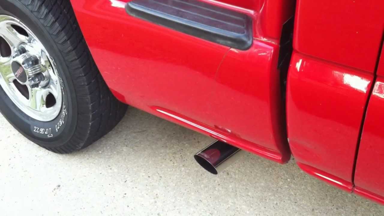 Custom Straight Pipe SuperTruck Exhaust 4.3L V6