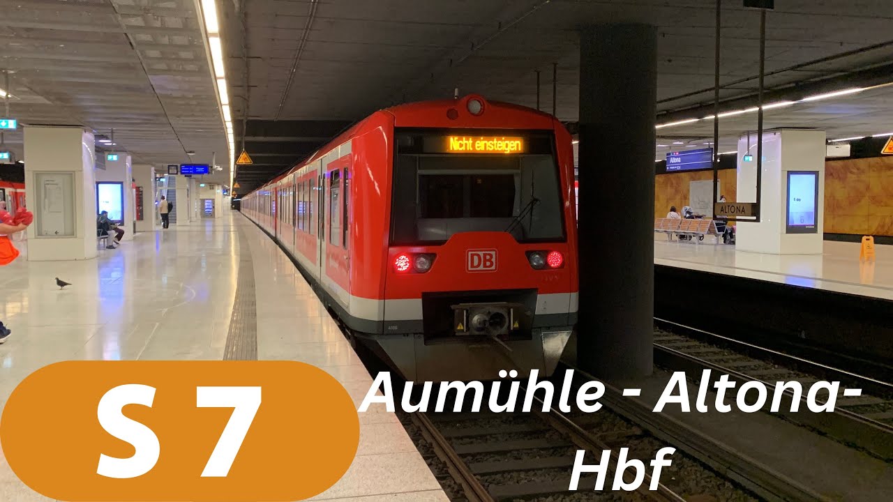 [S Bahn Hamburg] Ansagen S7 Aumühle - Altona - Hbf im 474