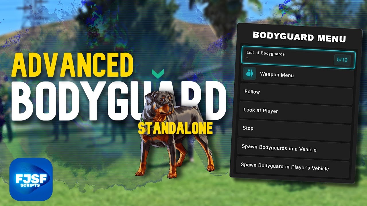 [ANIMALS] Advanced AI-Powered Bodyguard & Elite Security Guard System [STANDALONE] [NEW UPDATE]