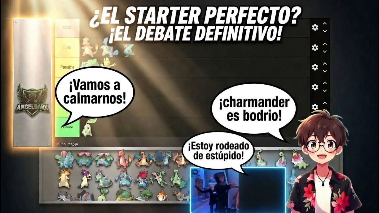 Tier list de iniciales de pokemon