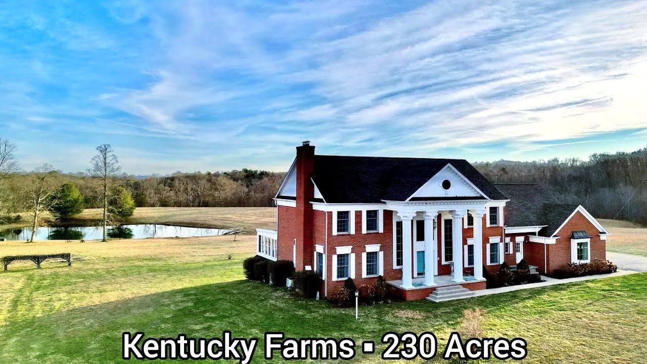 Kentucky Farms For Sale | 230 Acres | Kentucky Land For Sale | South Fork Kentucky River Hills