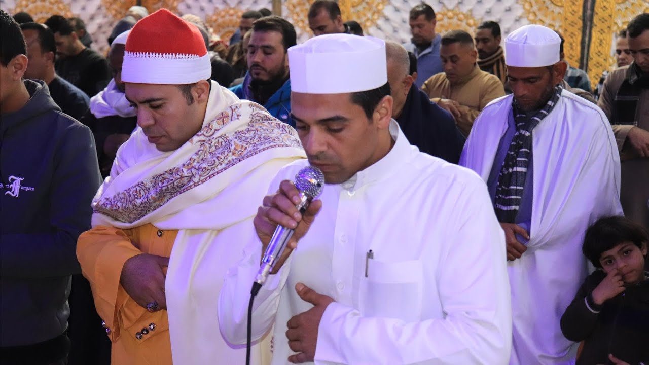 صلاة العشاء والتراويح الشيخ شعبان عبدالجيد والشيخ أحمد إبراهيم علي بأمسية الأستاذ أحمد محمد  الجريسي