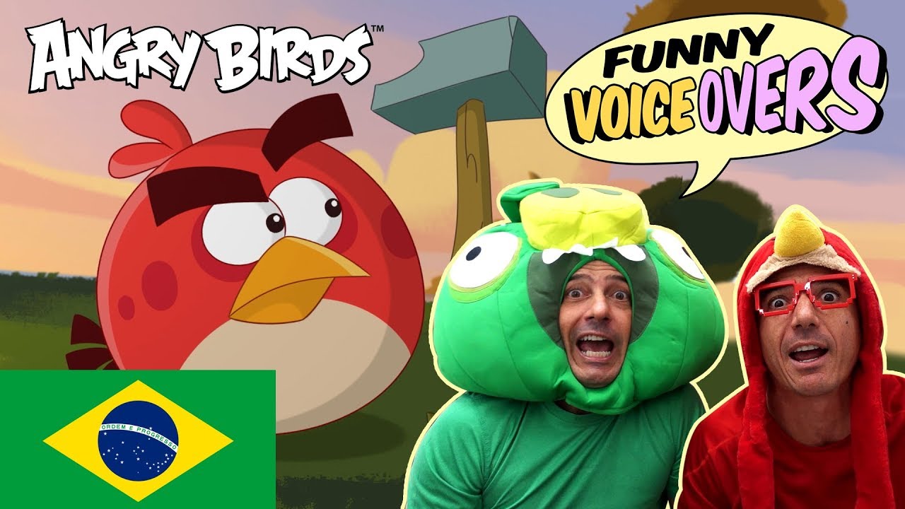 Angry Birds - Funny Voice Overs - BRASIL | Irmãos Piologo | Mania de Perfeição (Just So)