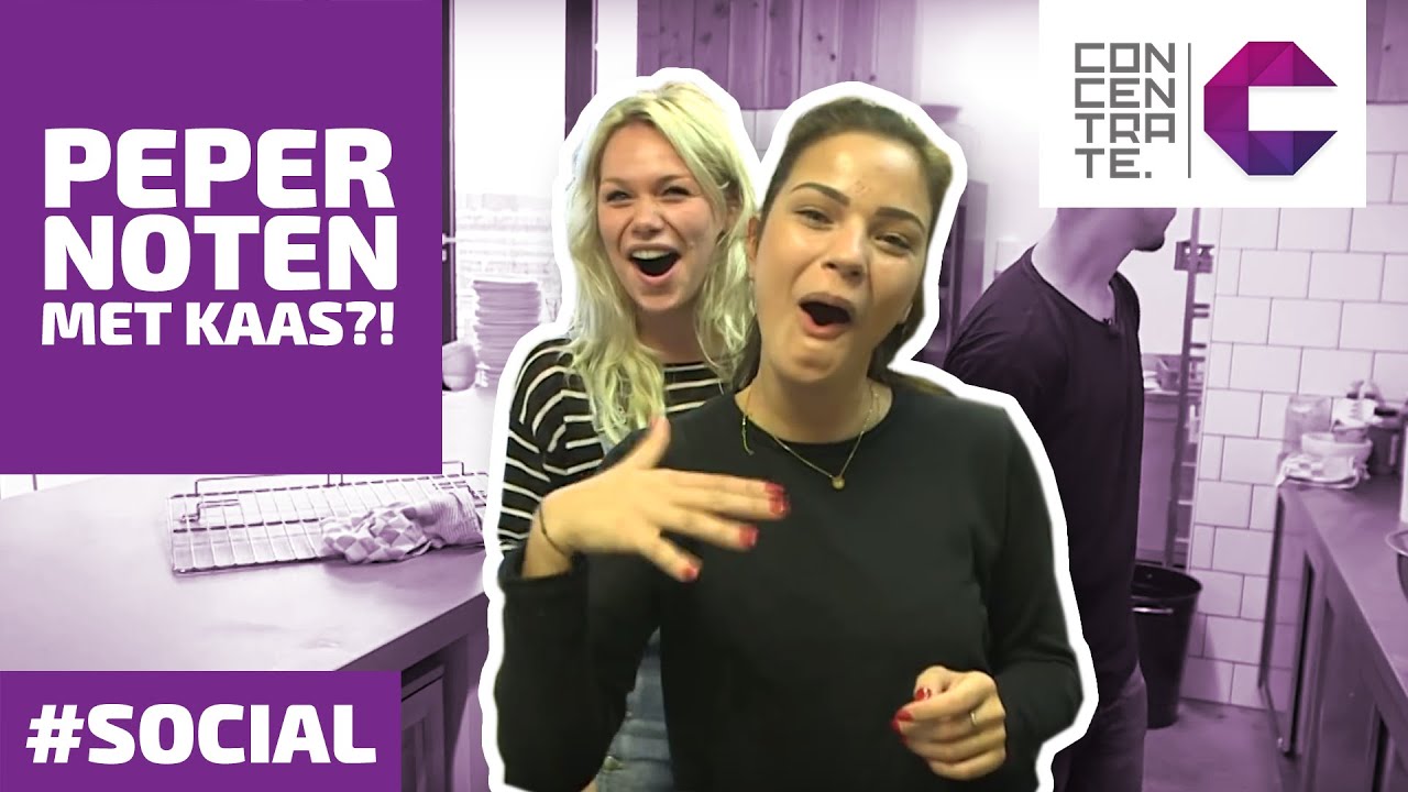 PEPERNOTEN met KAAS bakken??? - CONCENTRATE
