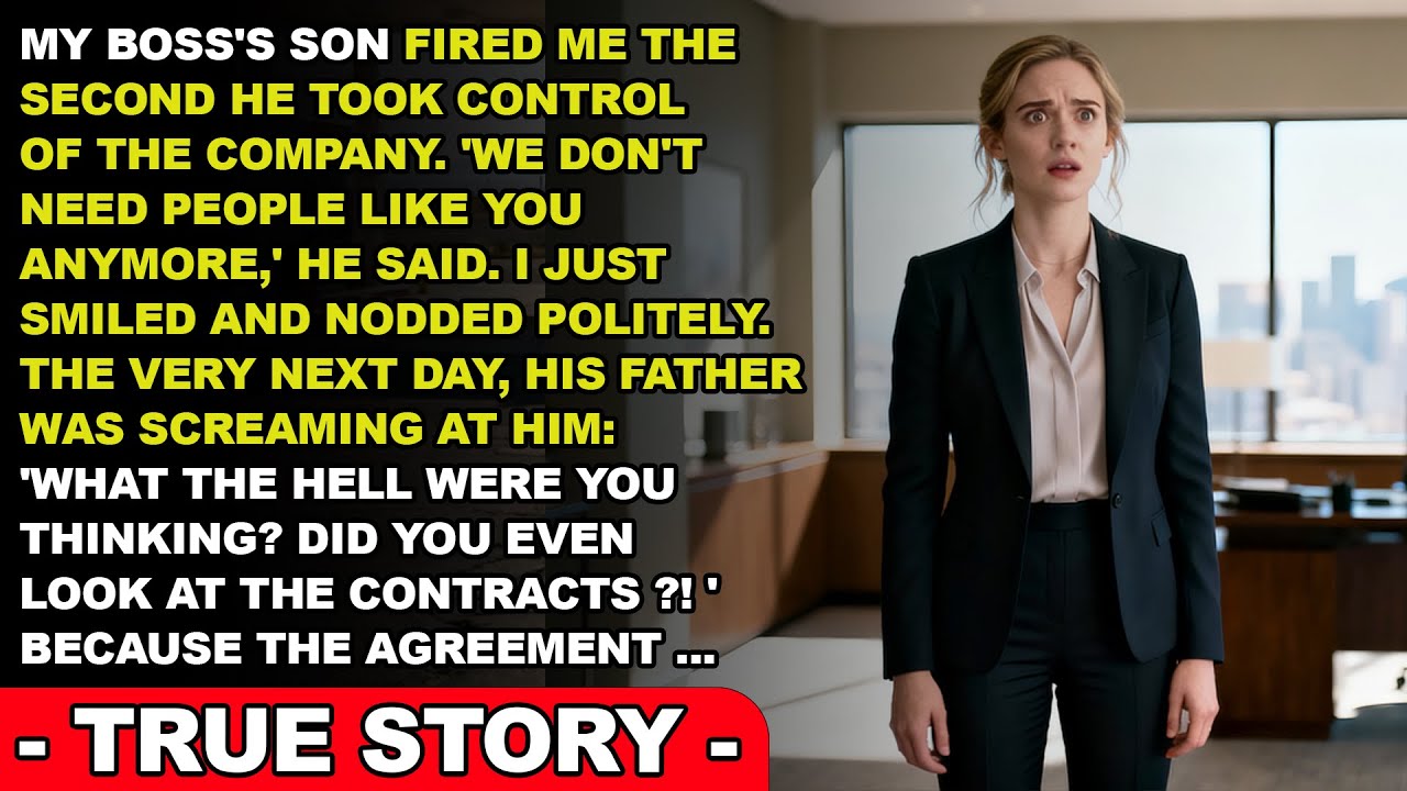 I Was Fired By My Boss’s Son — Until His Father Learned The Truth