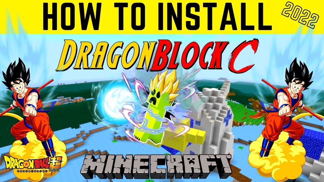 How to Install Dragon Block C for Minecraft 2022