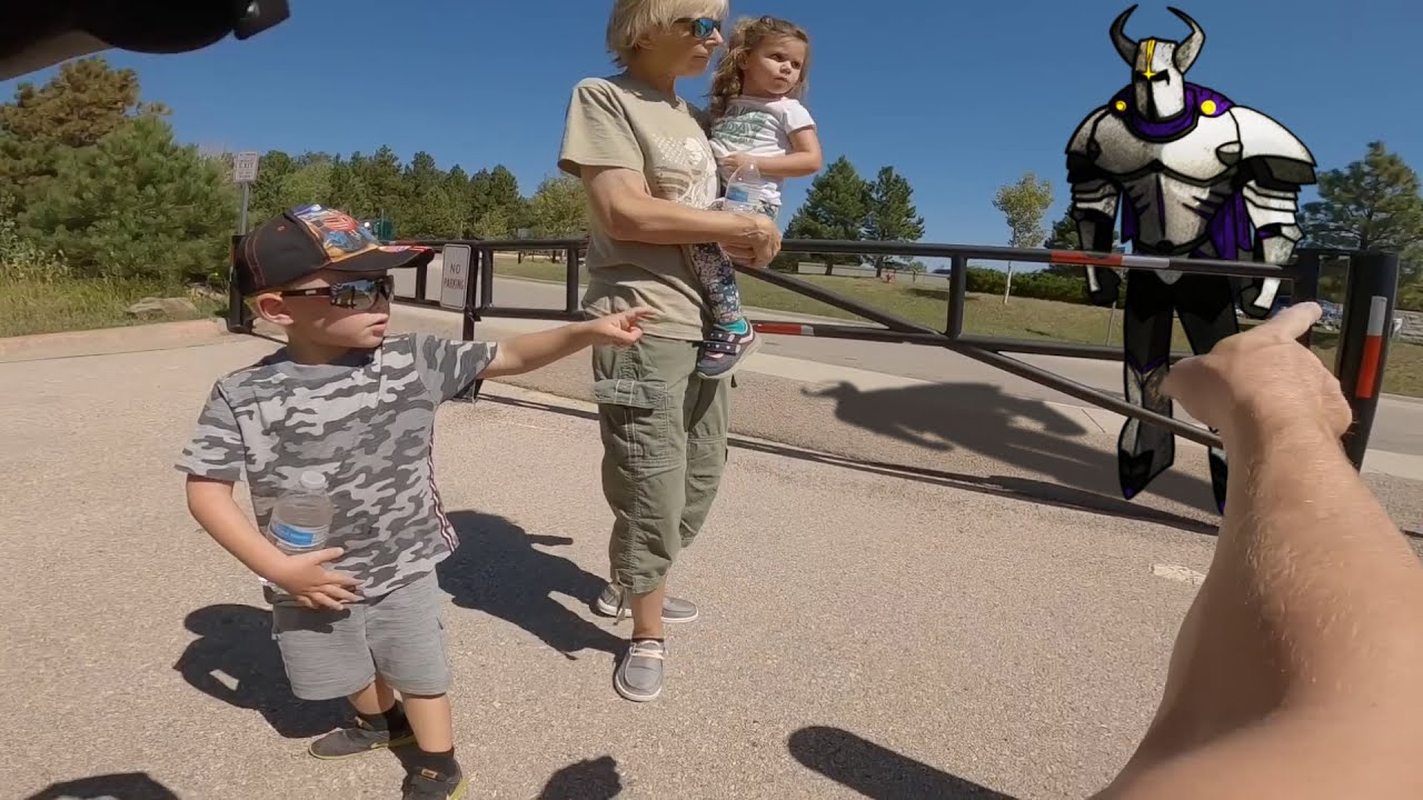 Bikers Save Lost Children on the side of the Road