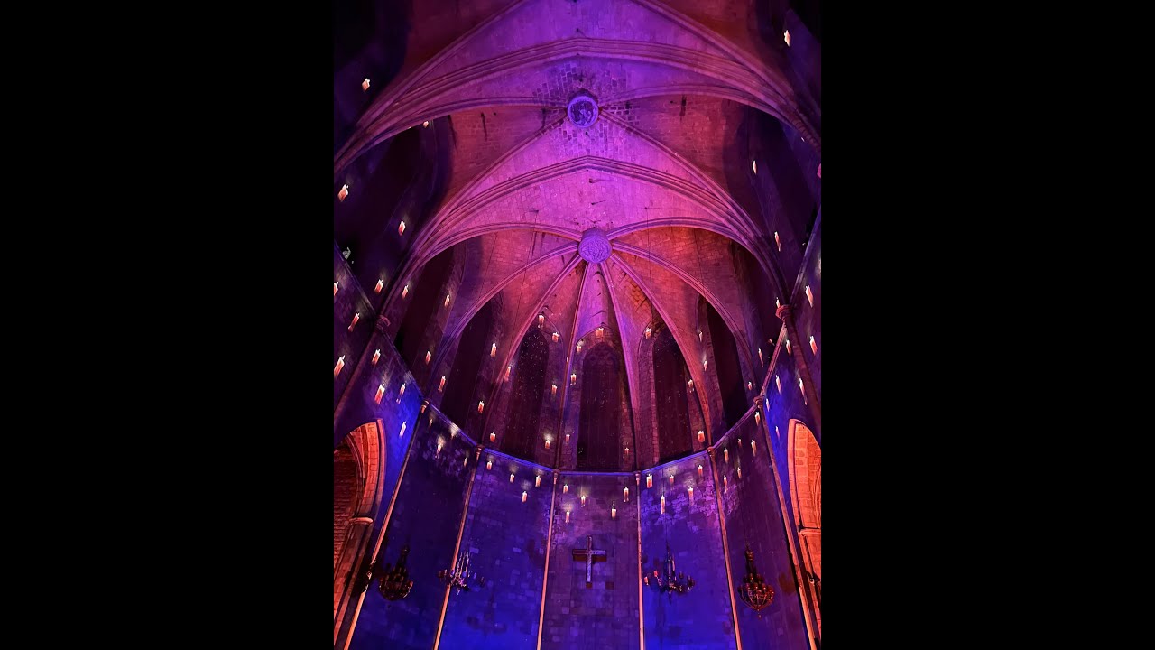 LUMINISCENCE a la Basílica Santa Maria del Pi de Barcelona. Novembre de 2025