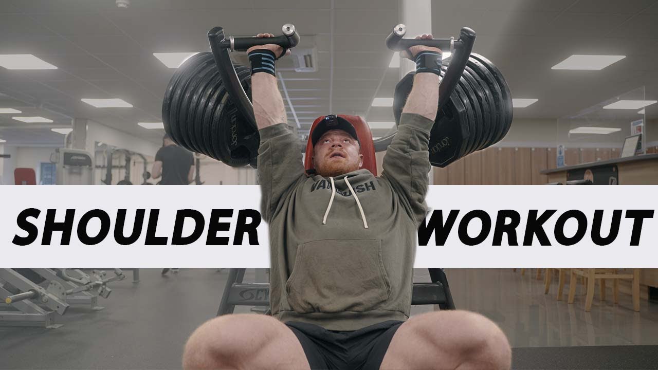 Everything I Do To Build BIGGER Shoulders | Full Workout