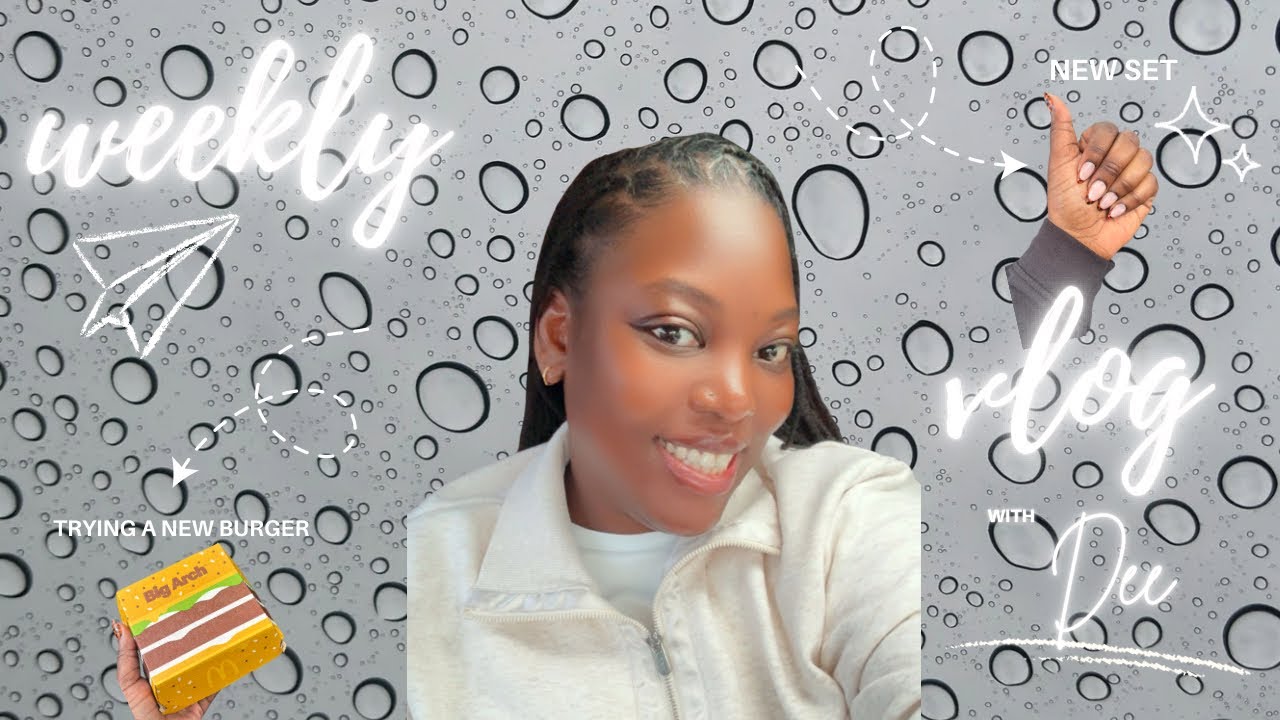 BURLINGTON FINDS| NEW PRESS ON SET| TRYING OUT A NEW BURGER| 