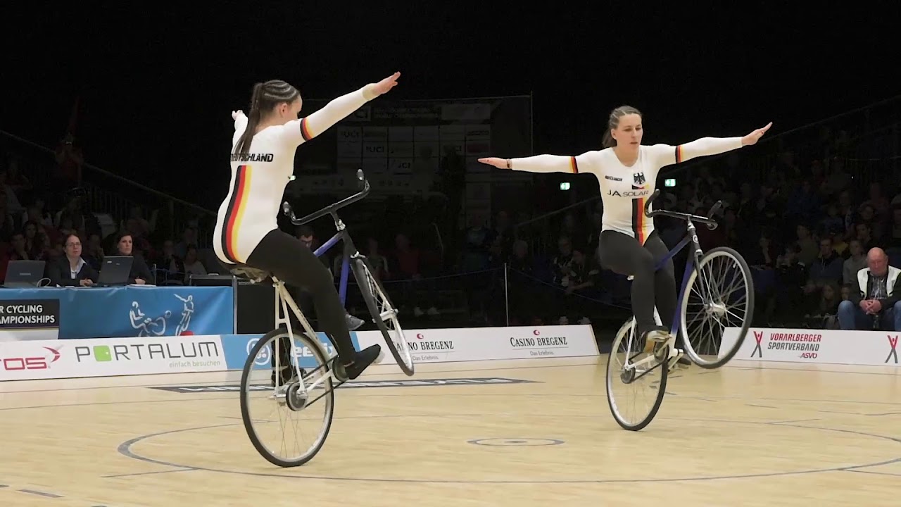 Lena Bringsken / Lisa Bringsken Finale - WM 2017 in Dornbirn | Kunstrad