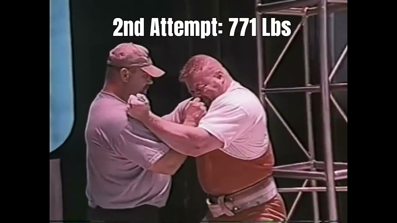 1ST WPO PRO POWERLIFTING MEET EVER    JON GROVE MAY 20, 2000