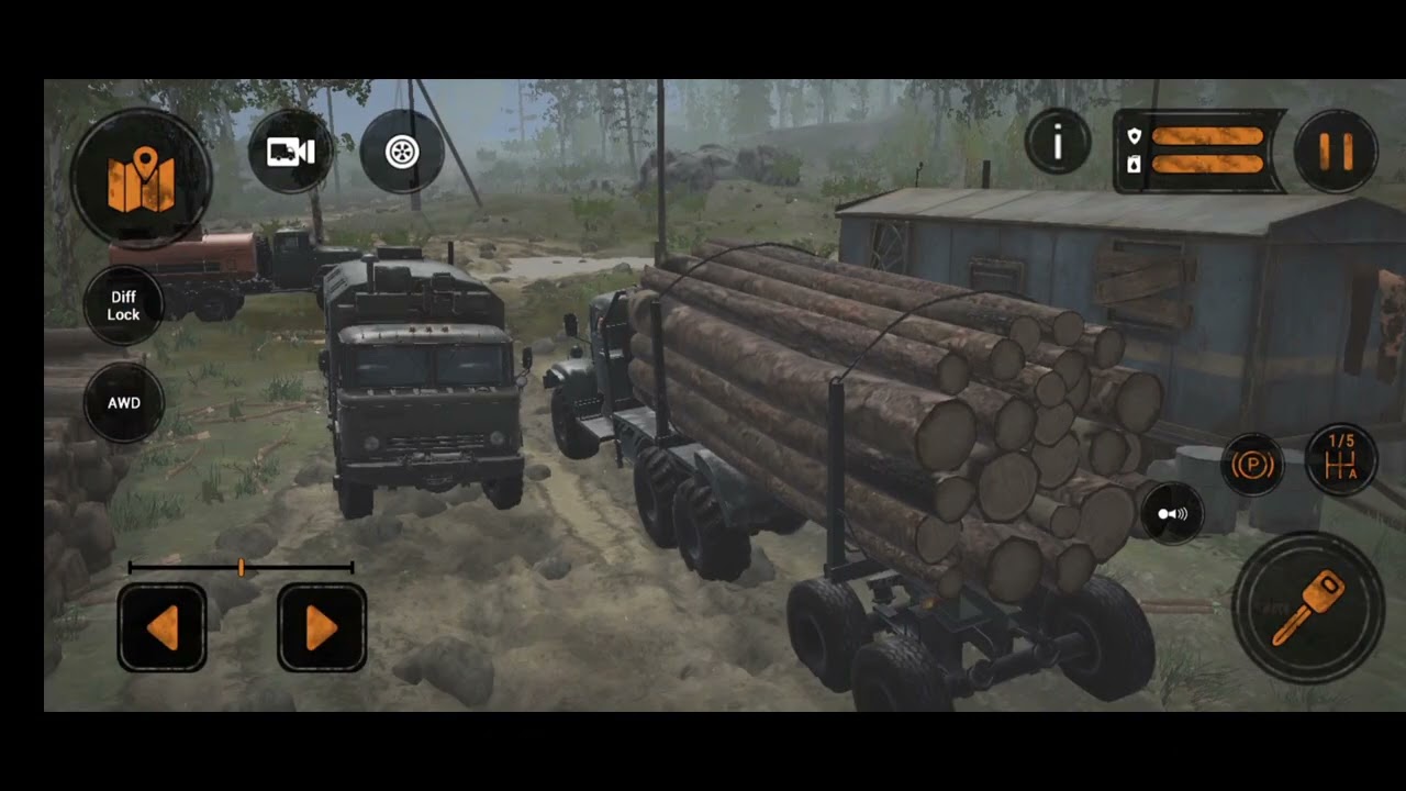 اكمال المرحله الثانيه #mudrunner