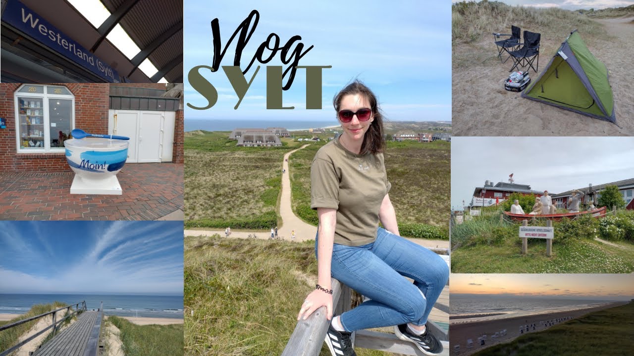 ASMR FL&Uuml;STER VLOG von der Nordsee auf Sylt ⛱️ [german/deutsch]