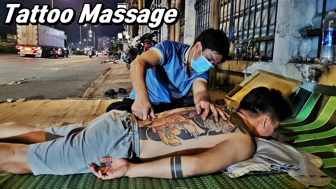 Relaxing Treatment for Irezumi Tattoo Client - $2 Massage