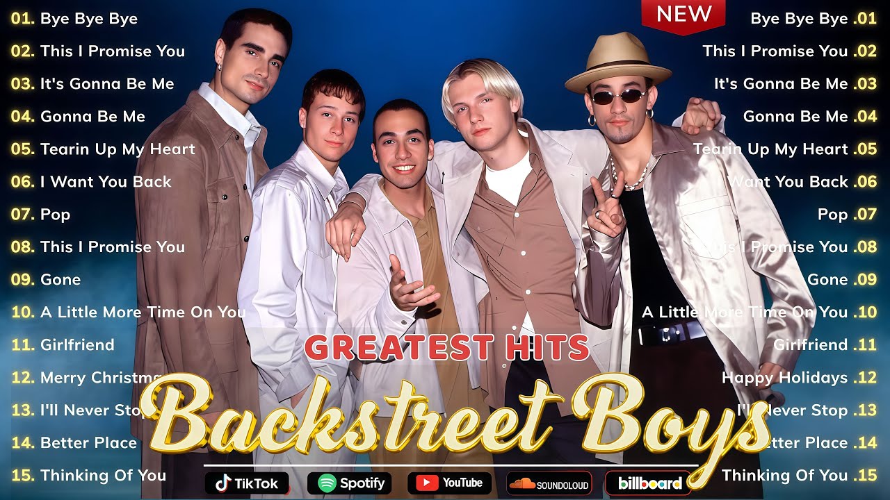 Backstreet Boys Greatest Hits | Best Love Songs Playlist 2026| Romantic Pop Classics🎉 💖#lovesongs