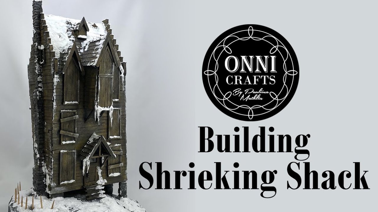 Building Shrieking Shack miniature // Harry Potter Diorama