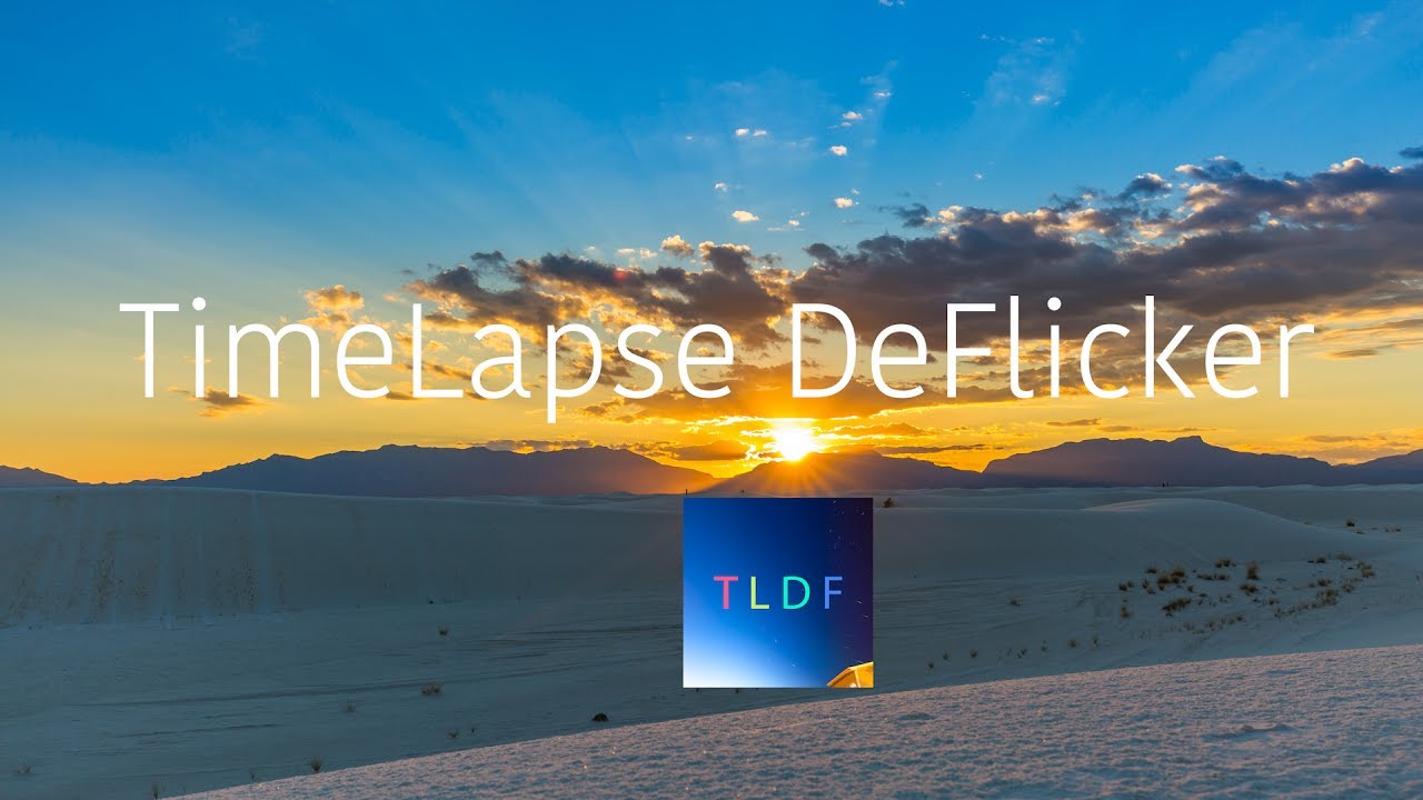 Introducing TLDF (Time-Lapse De-Flicker) (4K)