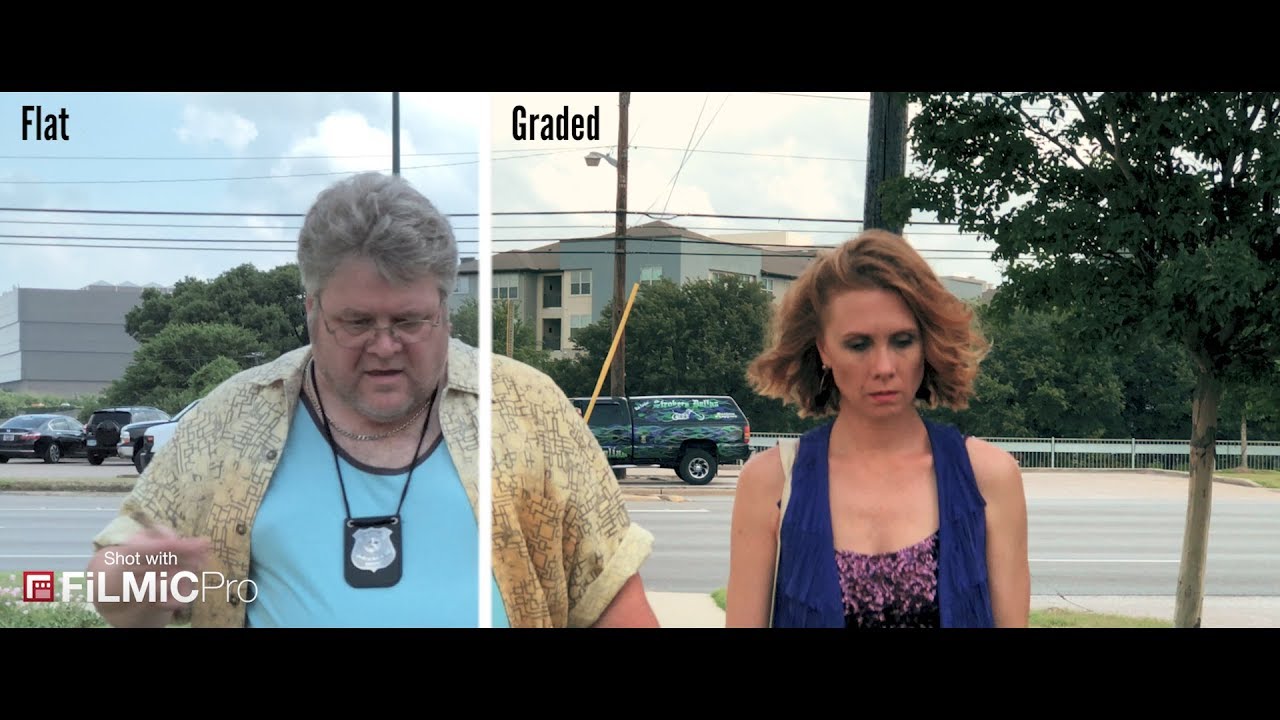 Using FiLMiC Pro LUTs on FLAT Footage